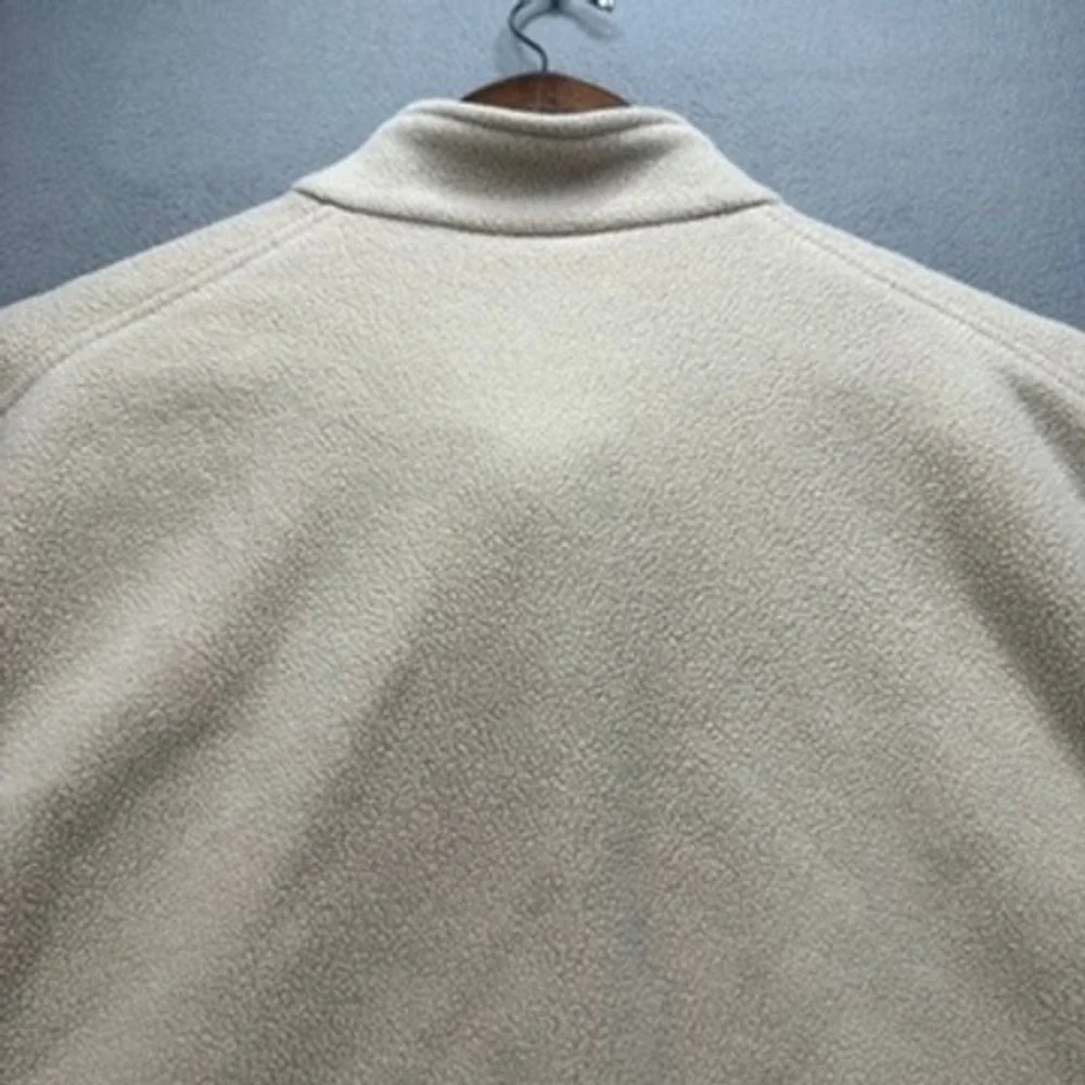 The North Face Denali Fleece Vest Regular Size L Beige Full Zip Sleeveless